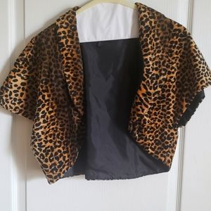 Connected, XL Leopard print, Shawl